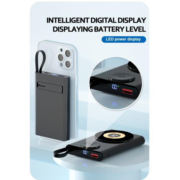 Многофункциональный телефон беспроводное зарядное магнитное энергобанк станции 10000mah