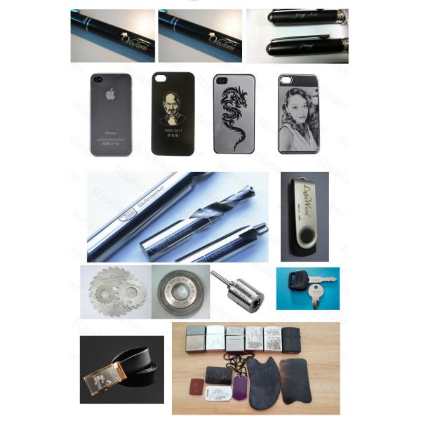 Мини гравировальный станок маркировки лазера волокна 20w для алюминия металла