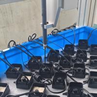 60% más rápido de producción máquina de distribución de pegamento con servicio postventa en línea o en el lugar