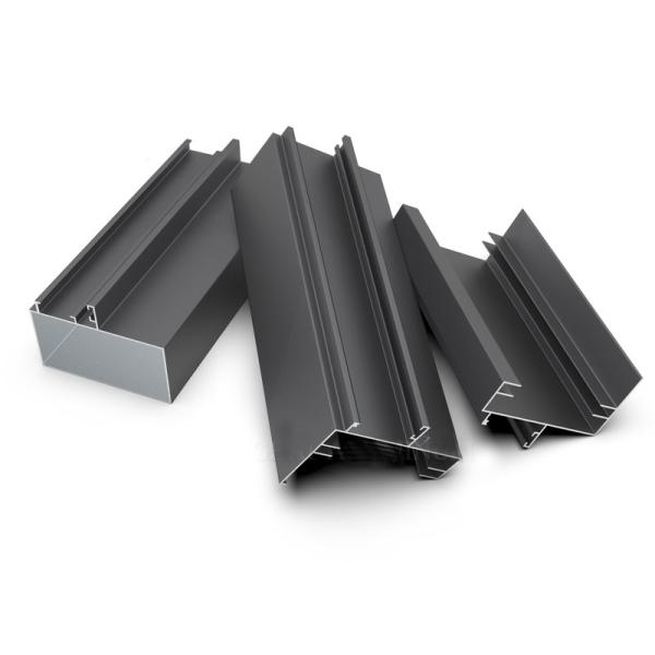 Innovative Surface Shiny Metal 6063 Powder Coated Aluminum Profiles