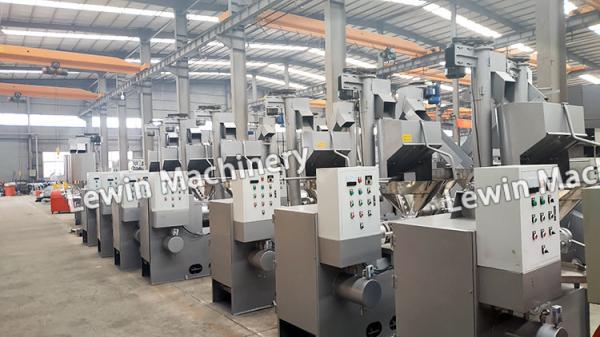 linha de produção de petróleo vegetal da máquina do óleo de coco do Virgin 400-750kg/H