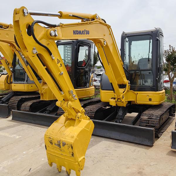 Used Komatsu PC50MR Construction Sales Excavators Backhoe Mini 5.5 Ton