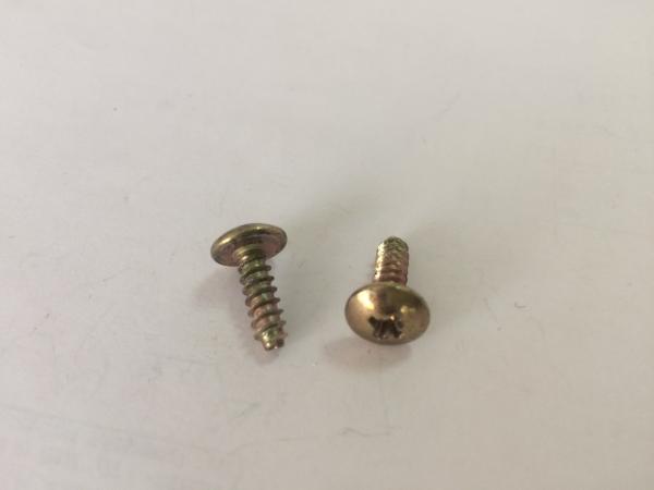 JIS Standard Alloy Steel Truss Head Phillips Screws  Yellow Zinc Plated Truss Head Phillips Screw for Plastic