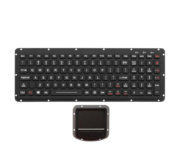 Teclado áspero do portátil do silicone com o teclado da compatibilidade eletrónica 461G 810F do Touchpad