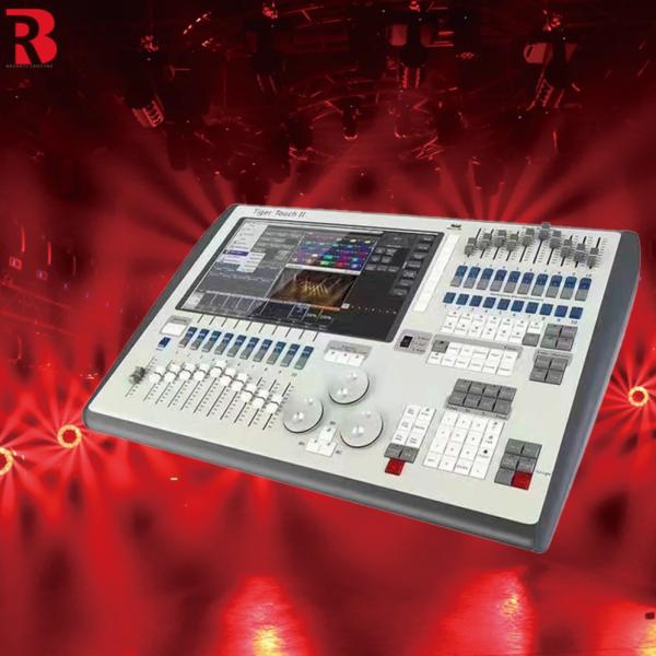 240V Tiger Controller II 17 Inch Touch Screen  Stage Effect Machine For Church Lighting party bubble machine