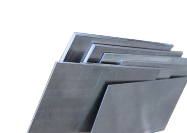 Friction Resistant Nickel Clad Aluminum Sheet , Nickel Clad Aluminium Plate