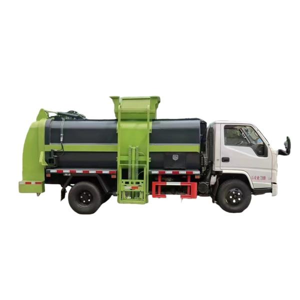 Manual Transmission JMC 4*2 Kitchen Garbage Truck Swill Collection and Waste Transfer Truck for Waste Management