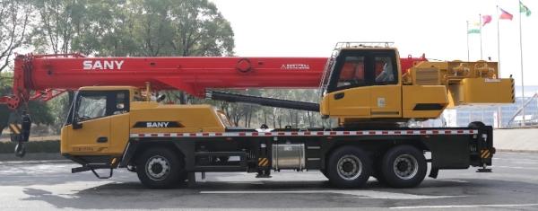 SANY QY25C Used Truck Crane 25 Ton High Flexibility With Simple Operation