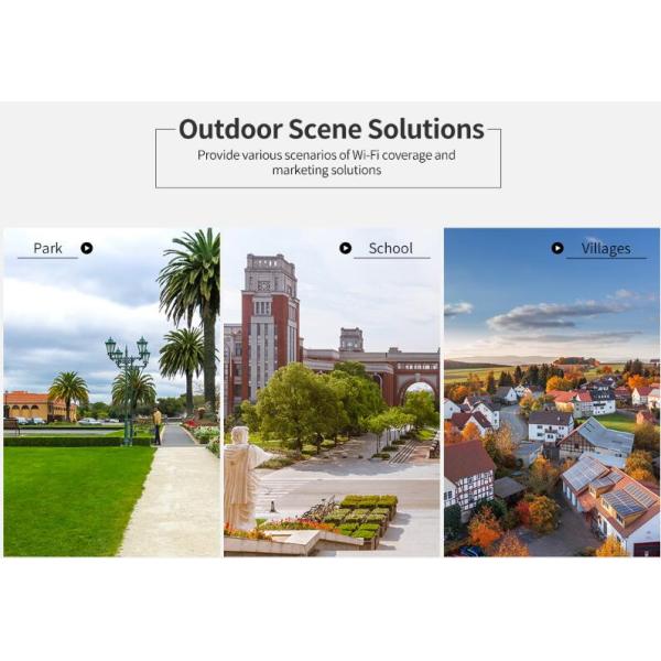 750Mbps Outdoor Wireless Access Point 4G LTE Dual Band IP65 Level Waterproof