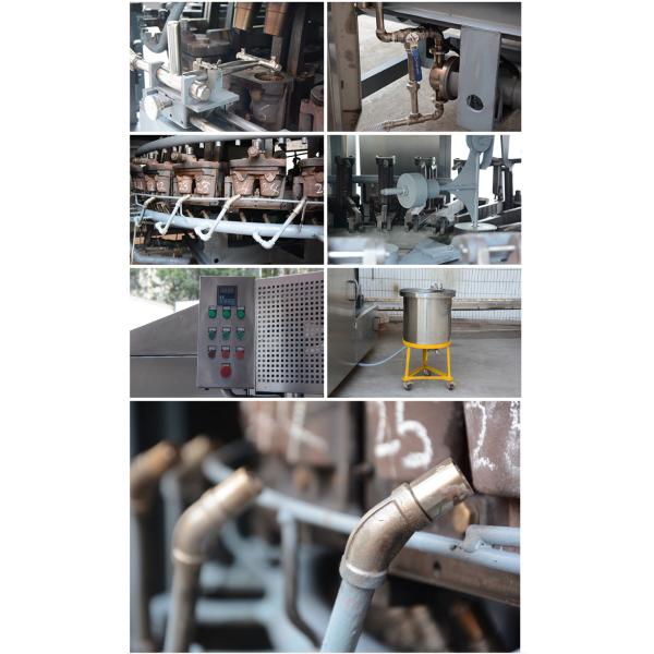 Automatic Wafer Cone Production Line 28 Mold 2 Cavity Gas System Drive