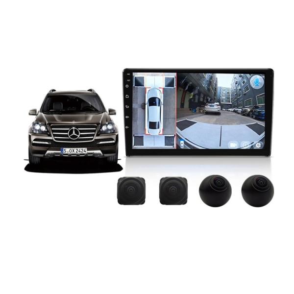 Night Vision and G-Sensor Smart Car DVR Dash Cam – 360 camera kit with 10inch monitor 