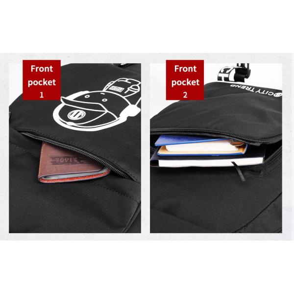 Fabrique en gros logo fluorescent personnalisé garçons sac à livres imperméable durable lumineux étudiant sacs à dos pour hommes