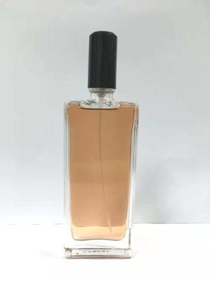 composição de vidro luxuosa da garrafa de perfume 50ml/garrafa do pulverizador que empacota o logotipo e a cor personalizados