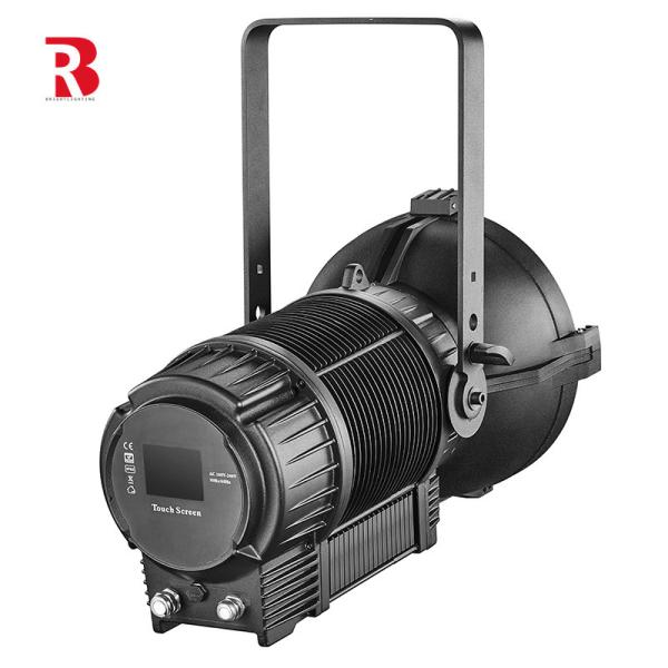 LED Fresnel Light With Auto Zoom Stage Studio Light RDM / DMX RGBAL