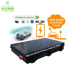 Profundo ciclo Lipofe4 NMC Batería 280v 300v 25ah 30ah 48ah Para vehículo híbrido eléctrico enchufable