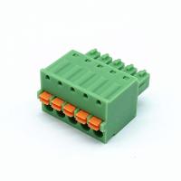 Echada enchufable del conector HQ15EDGKD-3.5/3.81mm del bloque de terminales de PA66 28-16AWG
