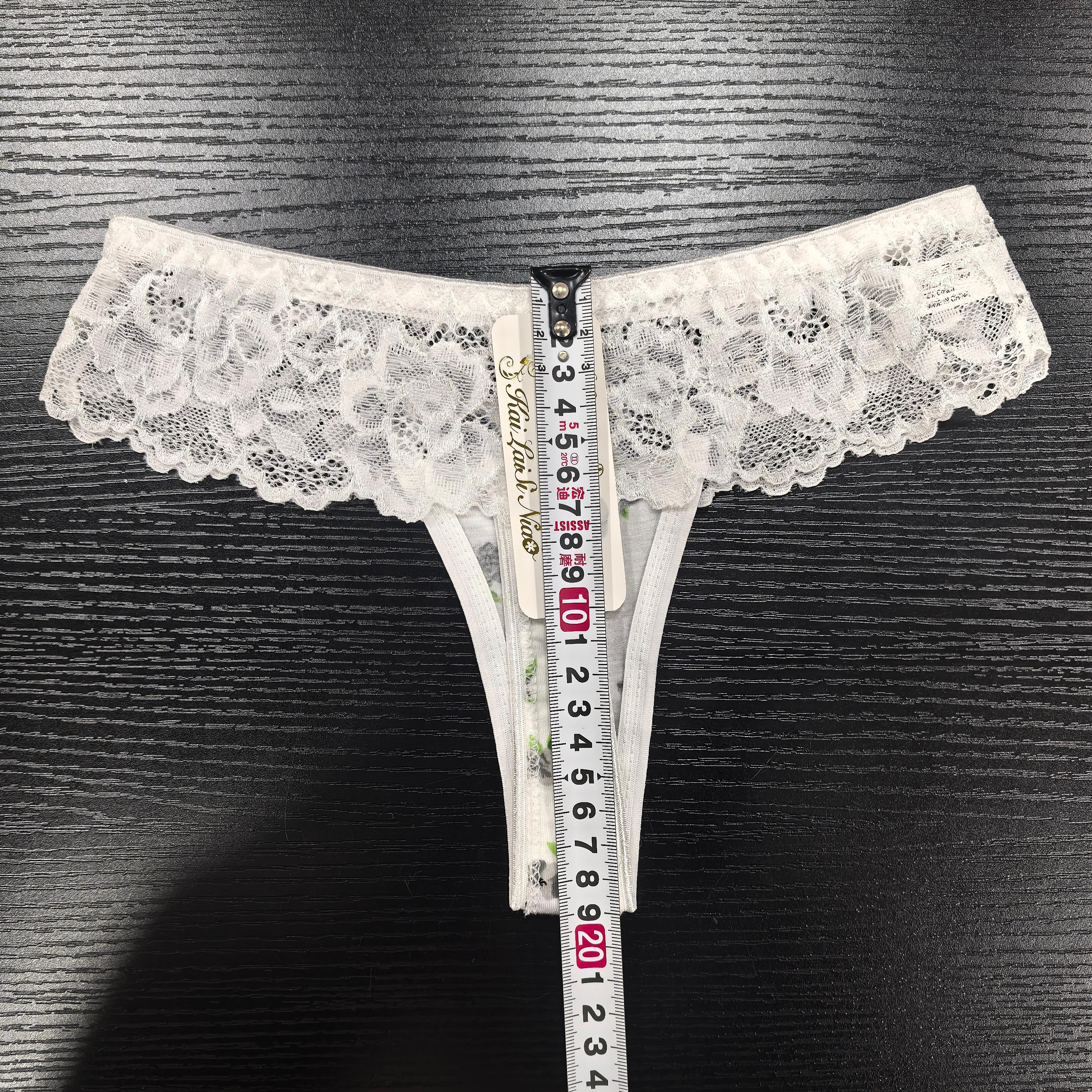 New Arrival Women Thongs G-String Printing Flowers Thong Panties Women Wholesale Underwear Ladies