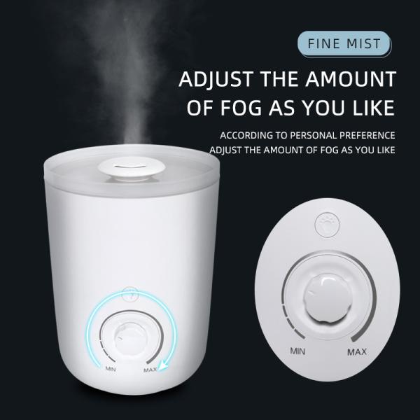 Smart Auto Shut-Off and Colorful Night Light 3.0L Air Humidifier for a Peaceful Sleep