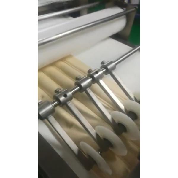 1000кг/ч Высокопроизводительная тестолистная машина Автоматическая линия производства фруктовых пирогов