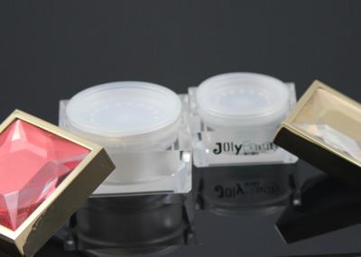 50 Ml Face Cream Jars Wholesale PMMA Edge Gold Empty Cosmetic Jars