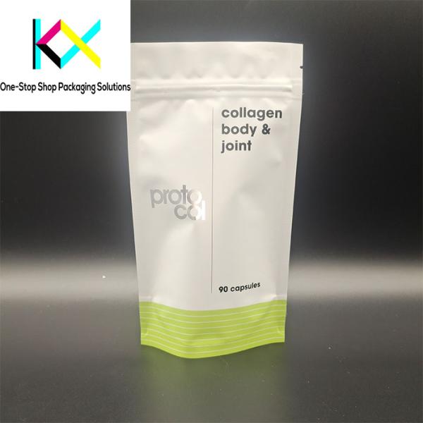 Customized Digital Printed Smell Proof High Barrier Protein Powder Pouches