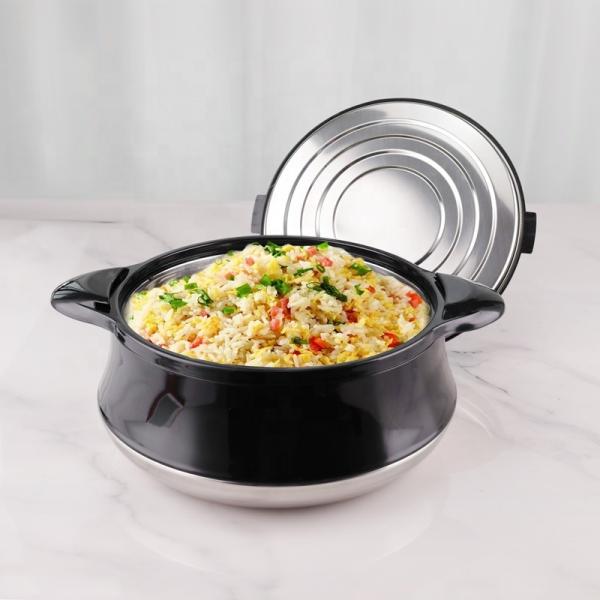 Insulated Lunch Box Stainless Steel 4pcs Double Wall Cookware Pot Set
