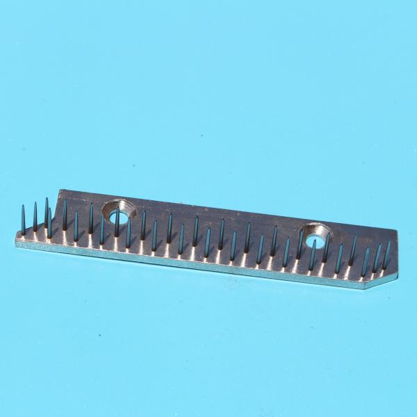 Stenter Machine Parts Pin Bar Stentex Finishing Machine Parts Pin Plate Needle Plate 52mm Center Distance