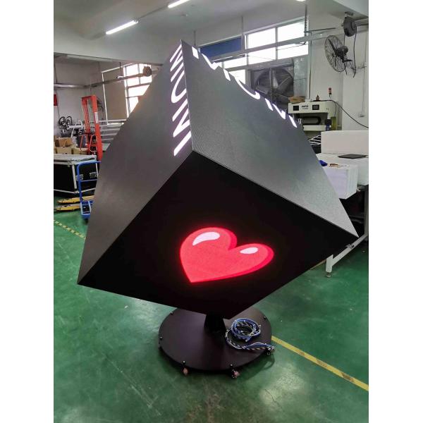 Настраиваемый 640x640 Led Cube экран 6 сторон показывает