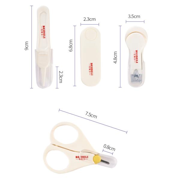 Children / Baby Nail Clipper Set , Baby Nail Clippers And Scissors Set