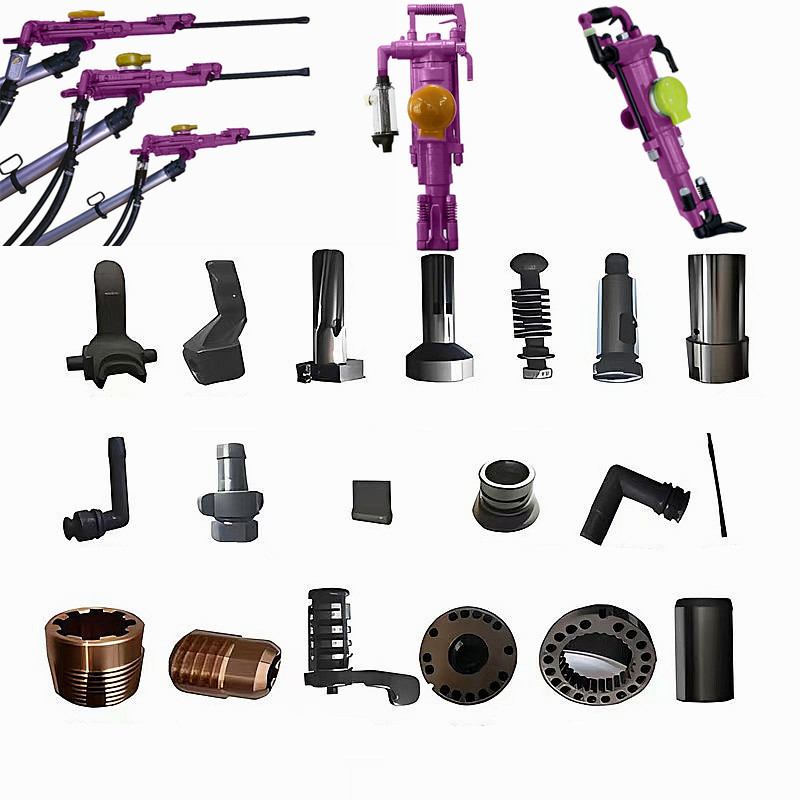 Ручная машина Jack Hammer Air Leg Rock Drilling Machine Mining Маленькая пневматическая сверлялка