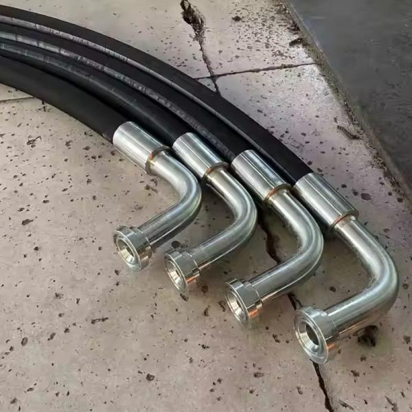 Resistencia a la abrasión de la manguera de fluido hidráulico de 6 mm con resistencia a la abrasión de clase A