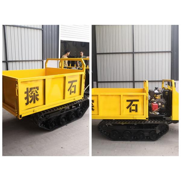 0,8 тонны для фермы/минируя мини резинового Dumper следа, транспортера следа