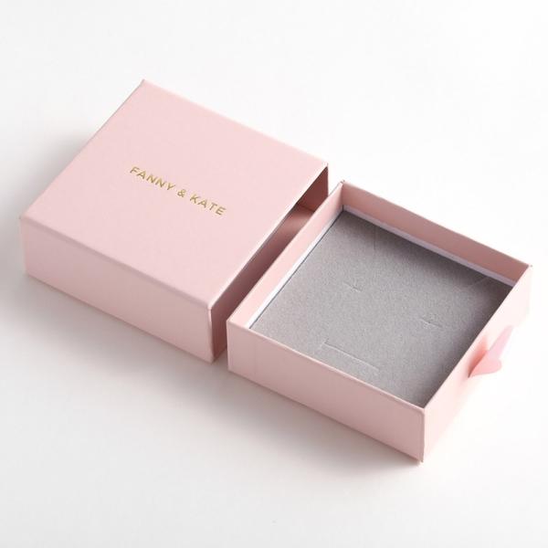 OEM Welcome Drawer Type Cardboard Jewelry Packaging Box For Necklace