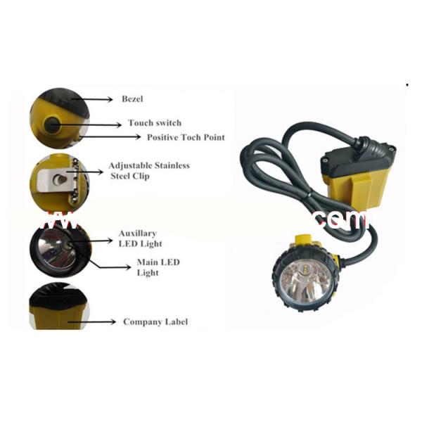 High 10.4Ah Kl12lm Rechargeable LED Miner's Cap Lamp Wide Beam Mining Helmet Head Lamps