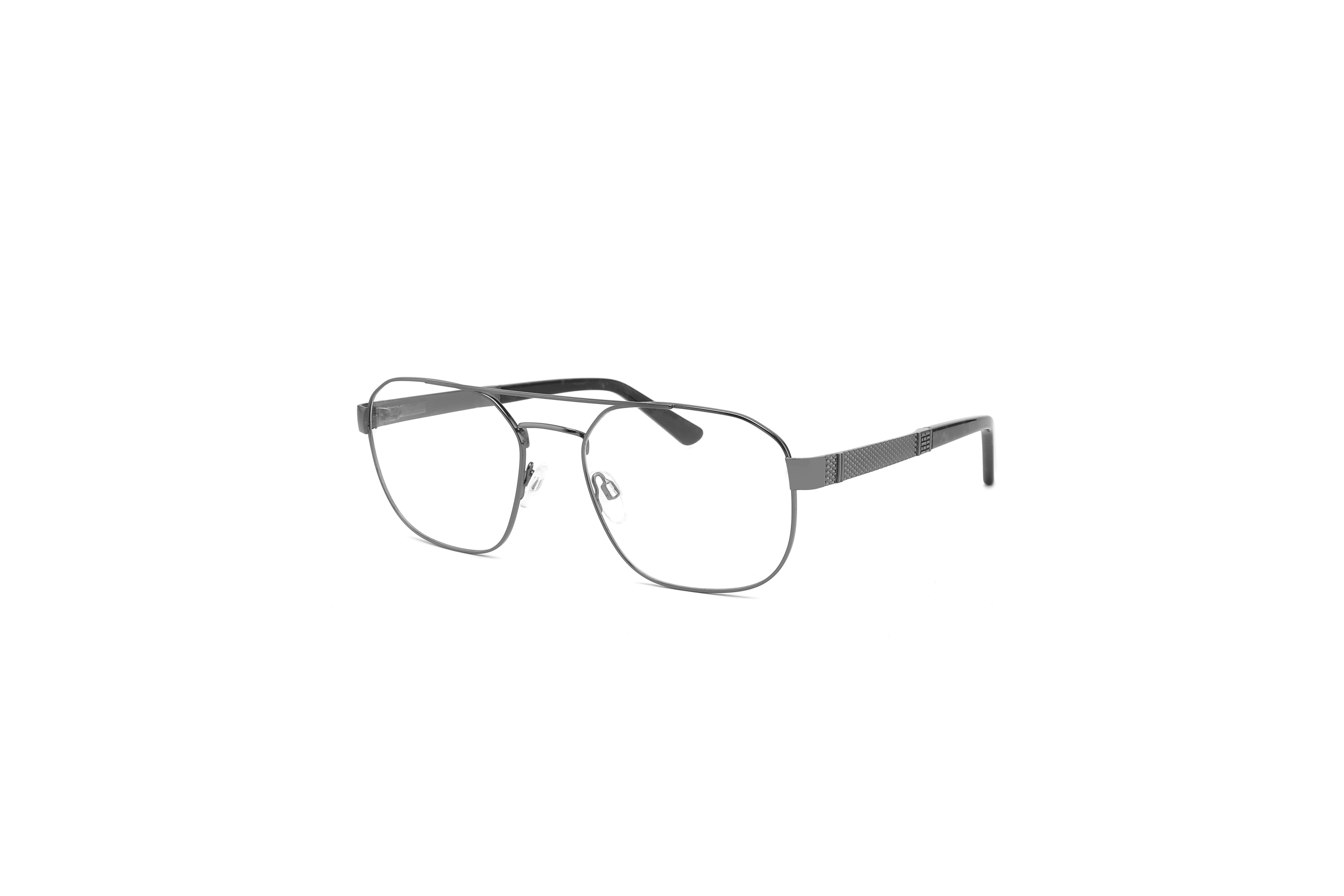 Мост ширины 55mm рамок оптически людей Eyeglasses нержавеющий двойной