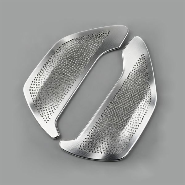 Custom Car Microphone Grille Precision Etched Stainless Steel Mesh