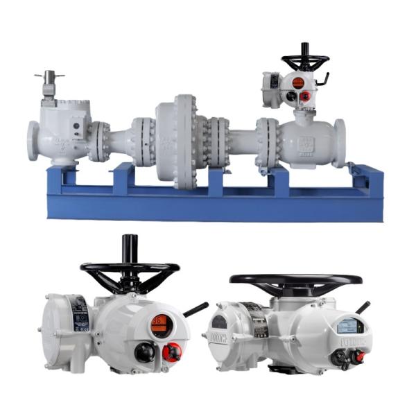 Chine WUZHONG Régulateur de gaz naturel Skid Rotork IQ Series Actionneur électrique intelligent multi-tours Vendeur Spot