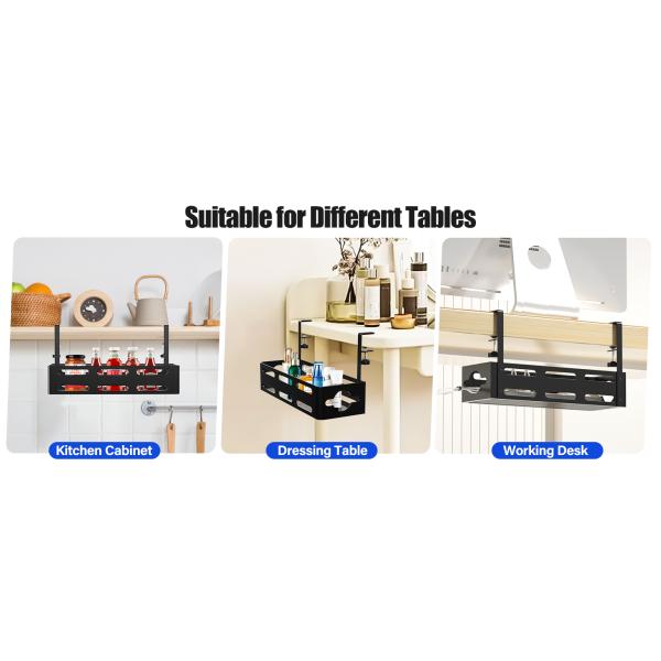 Custom Size Cable Duct Desk No Drilling Wire Management for Office Cable Concealment