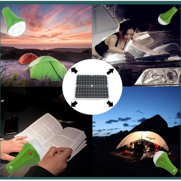 CE ROHS 11-30Hrs 4PCS Lithium Lamp Solar System For Home Lighting Price Integrated Solar Energy Outdoor Light