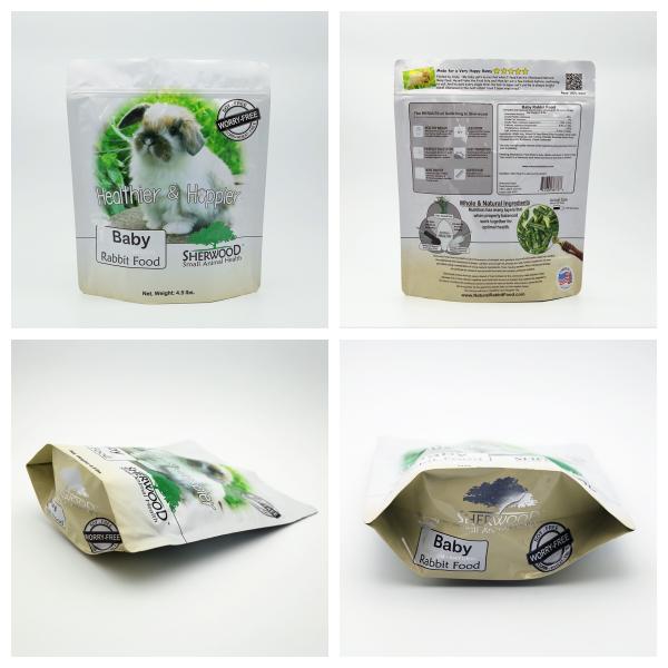 Cost-Effective Stand Up Pouches For Pet Food Packaging With Pet - Safe Materials And Custom Printed.