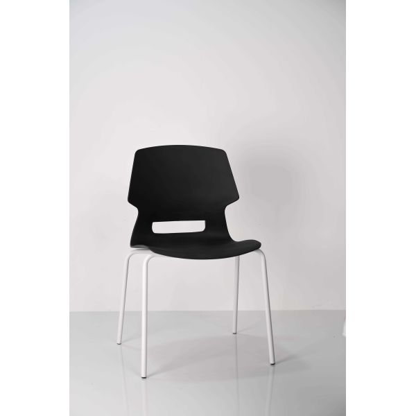 PP Stackable Mesh Chair Colorful 4 Leg Computer Chair 1.5mm Thickness