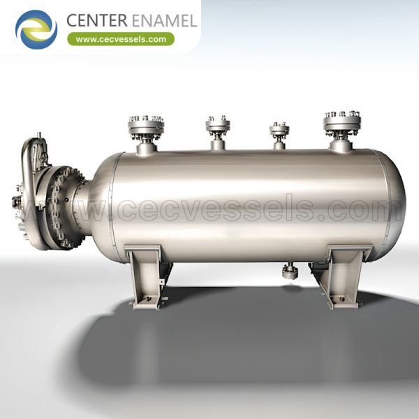 Corrosion Resistant Welded Steel Chemical Storage Tank for Hazardous Materials with Leak Prevention and Customizable Design
