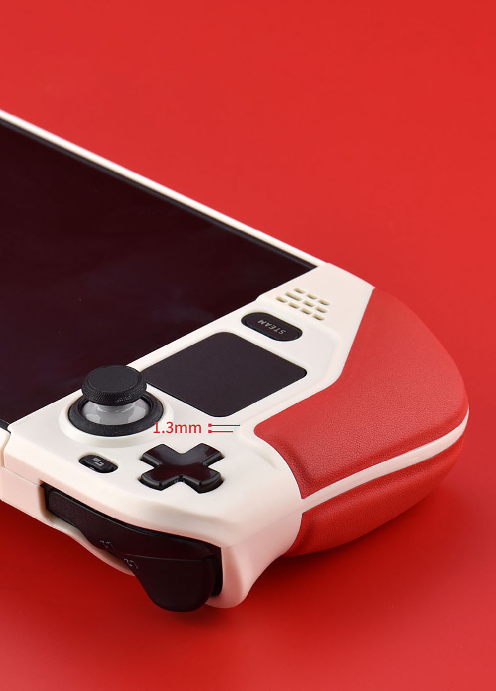 Laudtec All-Inclusive 360 Degree Skin-Friendly Cowhide Handle Protective Case for Steam Deck Yxj01 Machine Palm Game Accessories