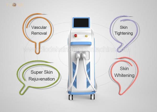 Skin Rejuvenation Painless Laser Hair Removal Machine 500 Thousand Shots
