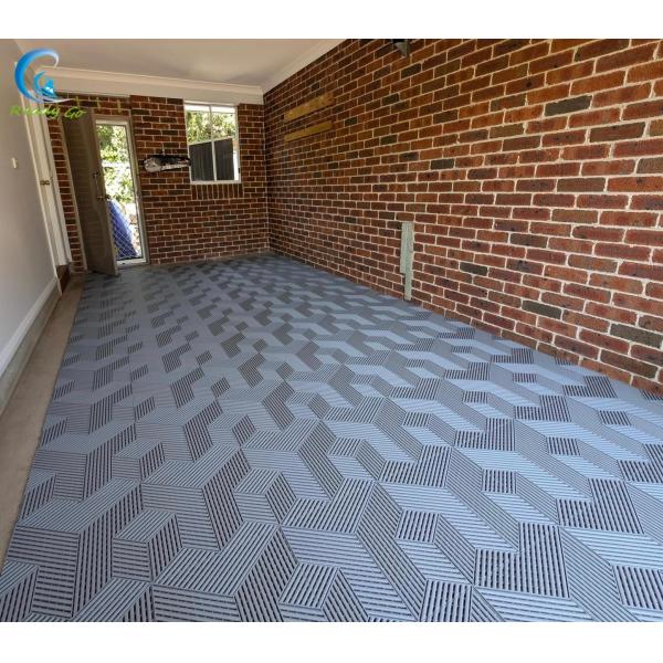 Interlocking Garage Tile Engineered for Long Lasting Performance in Garages