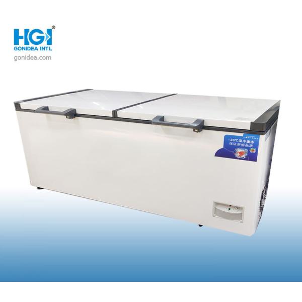 OEM рынка открыть двери замораживателя комода 74 дюймов Cuft Frost глубокой верхней свободные 23