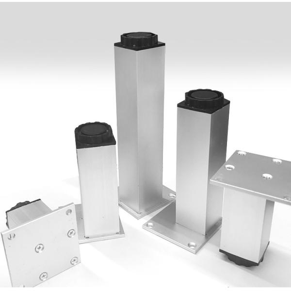 Регулируемый квадратный алюминиевый профиль Мебель ноги для современного дивана поддержки 25kg-100kg