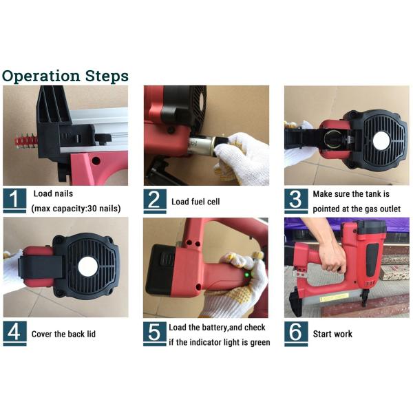 Discover the Versatile Faming Nailer GN90 Pneumatic Gas Nail Gun for Construction