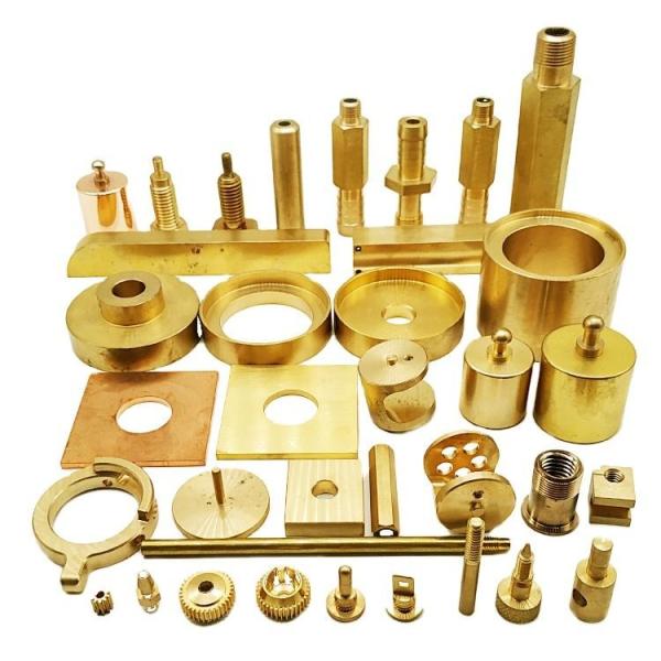 Изготовление металлического листа частей C22000 латунного токарного станка CNC C26800 подвергая механической обработке