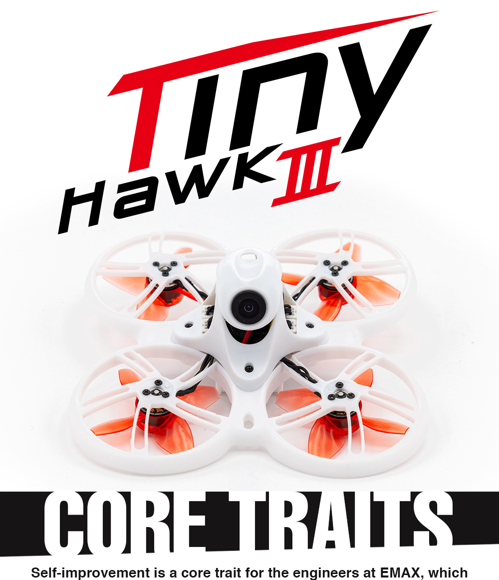 Tinyhawk Iii Rtf Kit 3 Fpv Racing Drone with F4 15000kv Runcam Nano 4 25-100-200mw Vtx 1-2s Frsky D8 Controller Goggles